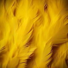 yellow feathers background
