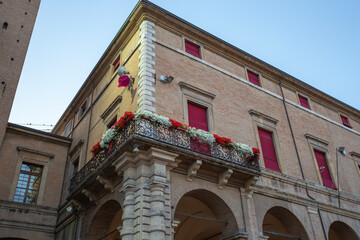 Flea market at the old square in Rimini