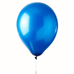a blue balloon with a string attached to it