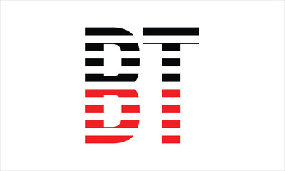 BT three initial letter iconic line negative space minimal logo design vector template. monogram, abstract, wordmark, business, typography, minimalist, brand, company, flat, modern, unique, simple