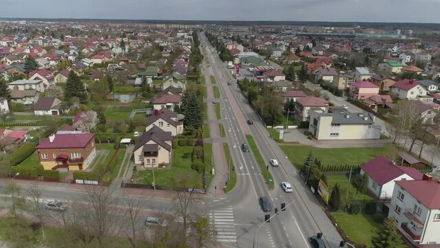 Beautiful Panorama Mielec Aerial View Poland