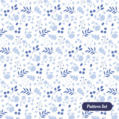 flowers pattern, design, decoration, background