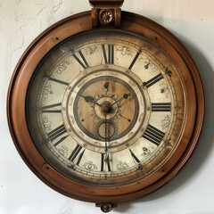 antique clock face