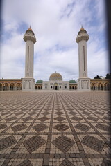 Fototapeta na wymiar mosque country, monastir, tunisia