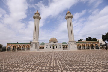 mosque country, monastir, tunisia