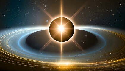 earth and sun, an artist's rendering of a distant object in space, a digital rendering