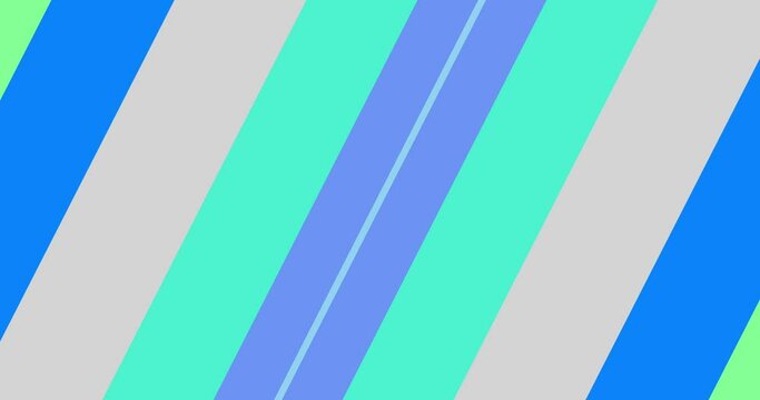 Set split centre line diagonal horizontal format transition element 4K. Easy to use colorful slant split center on and off seamless loop. Transition mask blinds for picture presentation video change.
