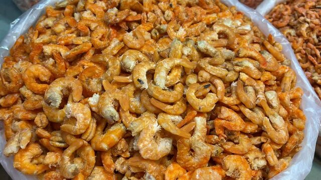 Dried squid at Han market of Da Nang city, Vietnam.
