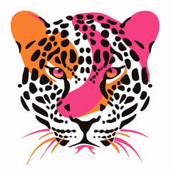 Fototapeta premium Leopard Illustration