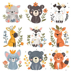 Obraz premium animals different emotion