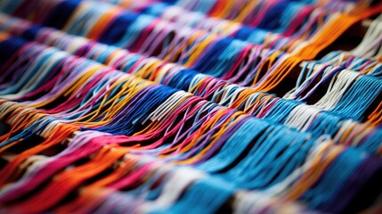 yarn woven textile mill illustration weave thread, design weft, cotton silk yarn woven textile mill - obrazy, fototapety, plakaty
