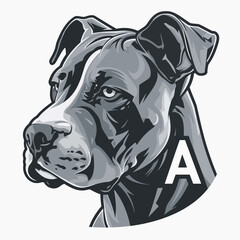 Obraz premium Dog with A Letter