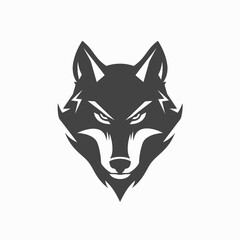 Fototapeta premium Wolf Head Logo