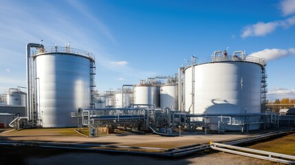 mixer equipment chemical plant illustration pump tank, valve furnace, distillation conveyor mixer equipment chemical plant