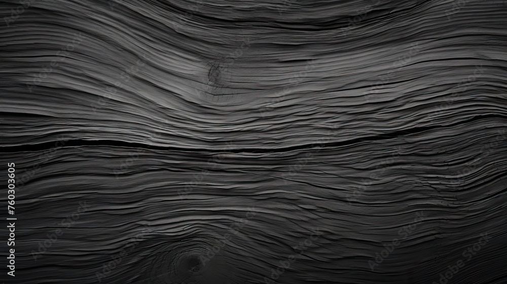 Poster dynamic abstract black wavy background with copyspace for text or design