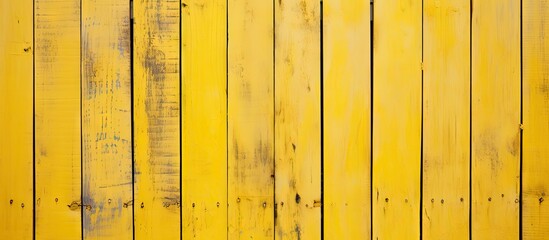 Warm and Inviting Yellow Wood Texture Background for Rustic Design Projects