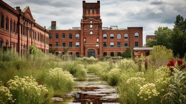 industrial old textile mill illustration vintage machinery, workers silk, wool production industrial old textile mill