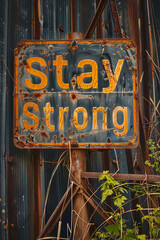 Stay Strong sign