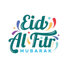 Eid Al Fitr Mubarak Vector Design