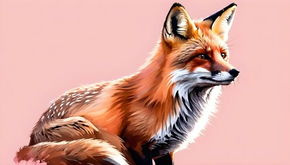 Fototapeta premium red fox portrait
