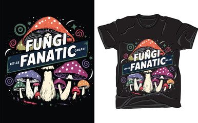 Mushroom t-shirt design