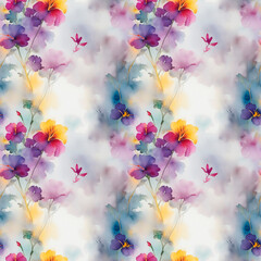 background with butterflies