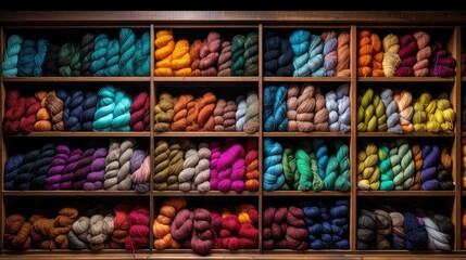 cotton yarn textile mill illustration silk linen, acrylic polyester, alpaca mohair cotton yarn textile mill - obrazy, fototapety, plakaty