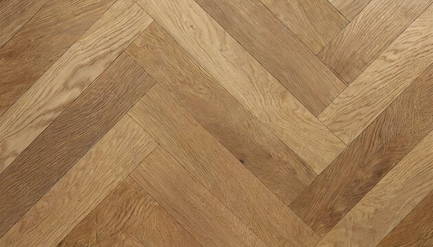 Rich Texture: Oak Wood Parquet Flooring with Durmast Beech Pattern