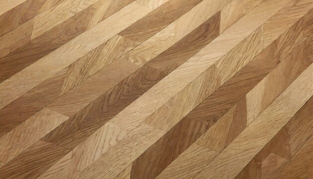 Vintage Appeal: Durmast Beech Pattern Oak Wood Parquet Wallpaper