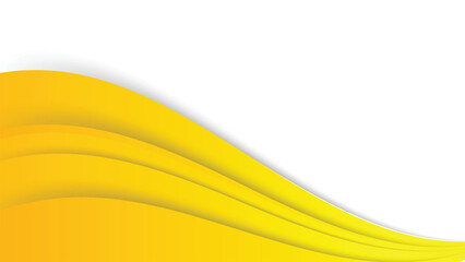 abstract stylish orange and yellow waves background