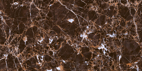 brown marble texture background with high resolution, Italian marble slab with golden veins,...