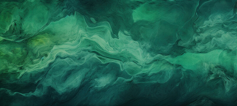 Green marbled background texture