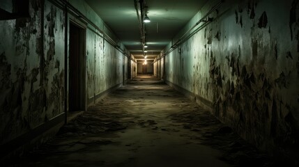 medical corridor hospital building illustration emergency surgery, patient equipment, technology treatment medical corridor hospital building