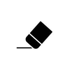 eraser glyph icon