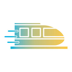 transportation on flat gradient style