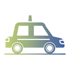 transportation on flat gradient style