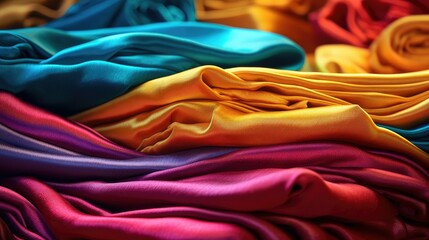 weaving silk textile mill illustration loom dyeing, thread design, luxury fashion weaving silk textile mill
