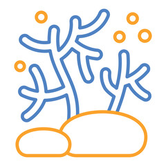 Obraz premium Coral Icon
