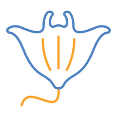 Obraz premium Stingray Icon