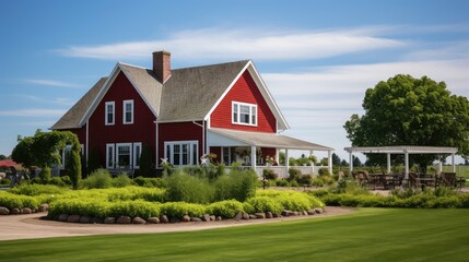 barn real farmhouse building illustration country vintage, homestead rural, authentic cozy barn real farmhouse building