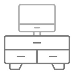 Tv Table Icon