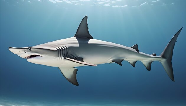 A Hammerhead Shark With A Sleek And Streamlined Bo