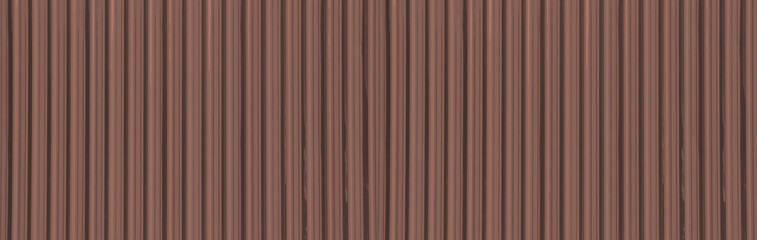 Metal Roof Corrugated Iron Sheet  Aluminium Dark Brown Steel Background Wall panel Tile Construction Siding Building Line Pattern Texture Seamless Architecture Plate Frame for Presentation Product.