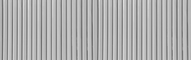 Metal Roof Corrugated Iron Sheet  Aluminium Silver Grey Steel Background Wall panel Tile Construction Siding Building Line Pattern Texture Seamless Architecture Plate Frame for Presentation Product.