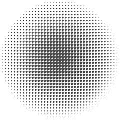 halftone pattern dots on white  background
