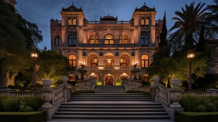 Obraz premium history historical museum building illustration architecture preservation, culture gallery, tours education history historical museum building