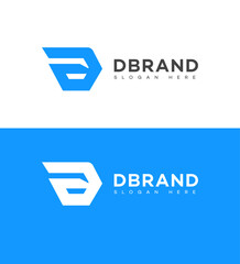 D Letter Logo Icon Brand Identity Sign Symbol Template