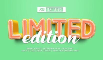 Limit Text Style Effect