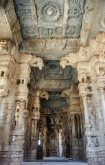 Vittala Temple, Hampi is an architectural marvel. Hampi. India.