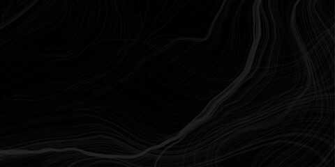 Black desktop wallpaper.topography terrain path.map background curved lines clean modern topographic contours round strokes map of,wave paper lines vector.
 - obrazy, fototapety, plakaty